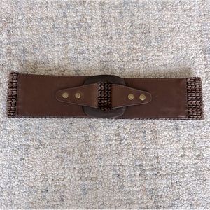 Belgo Lux Snap Brown Boho Belt